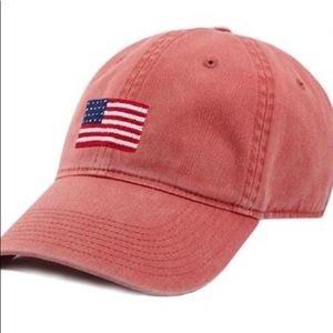 Smathers & Branson American Flag Needlepoint Hat